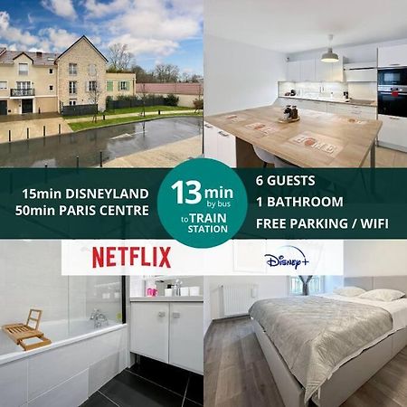 Le Cosy Villeneuve - Appartement Cosy Pour 6 A Disneyland Paris 外观 照片